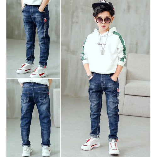 3-12 Style Jean Slim Fit Tendances pour Garçons).