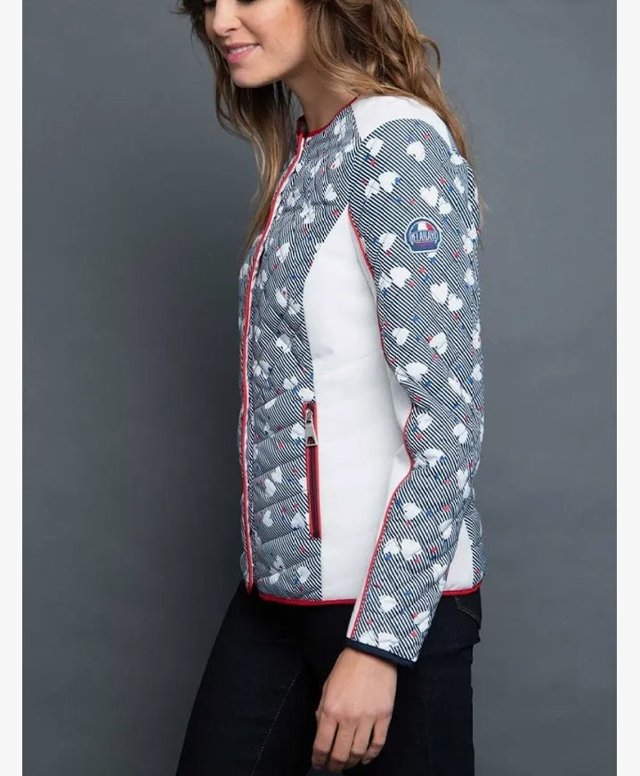 Veste Tendance Imprimée Motif Géométrique