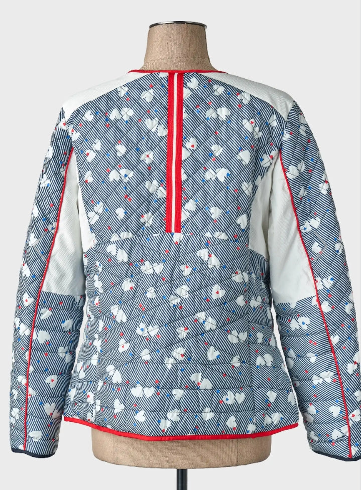 Veste Tendance Imprimée Motif Géométrique