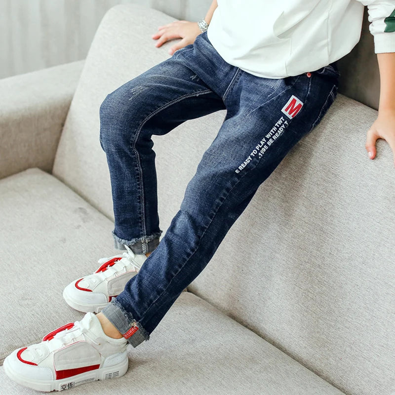 3-12 Style Jean Slim Fit Tendances pour Garçons).