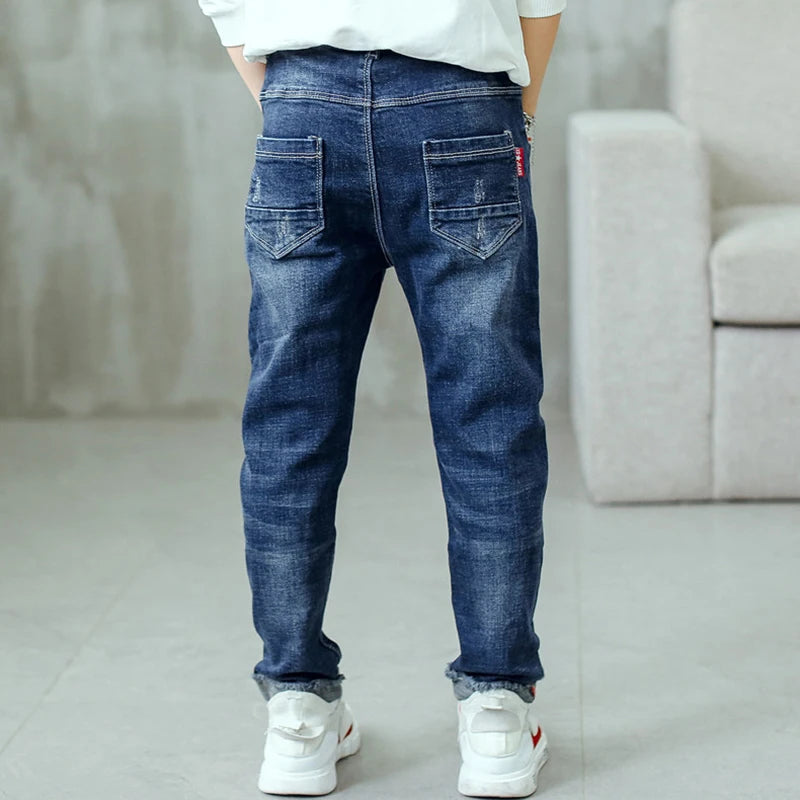 3-12 Style Jean Slim Fit Tendances pour Garçons).